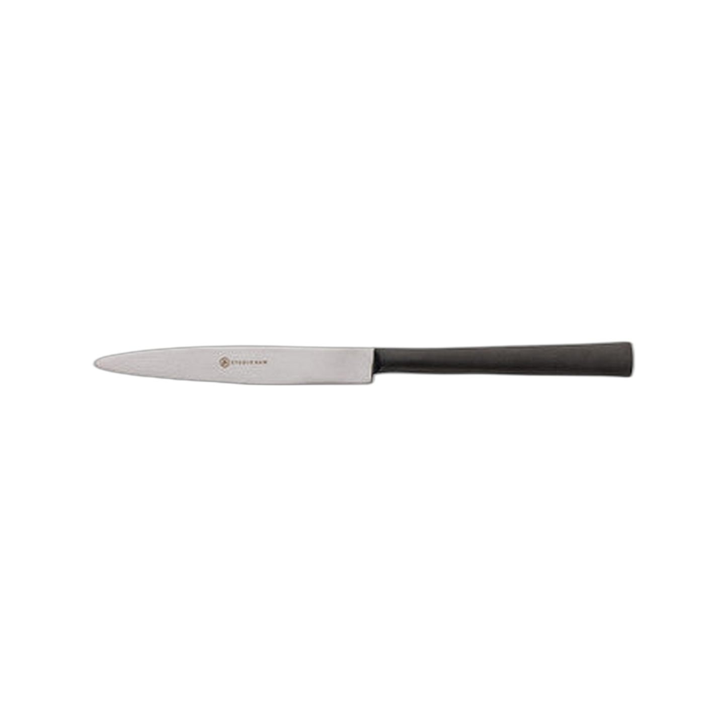 Couteau à dessert 18/10 vintage noir mat 20,5 cm