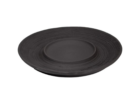 Assiette plate double bordure de 27 cm