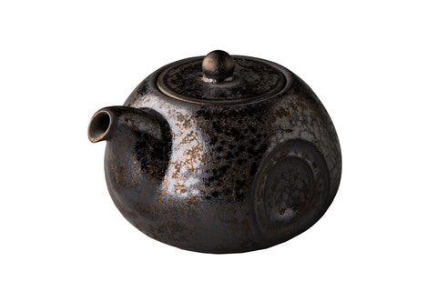 Grande cruche bronze Rock avec couvercle 10,4 x 8 x 6,7 cm