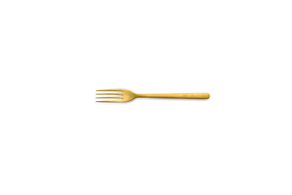 Canada vintage dore fourchette a dessert 18,4 cm