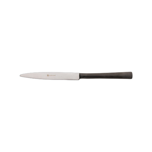Couteau de table 18/10 vintage noir mat 24,1 cm