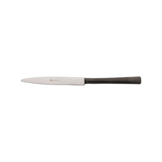 Couteau de table 18/10 vintage noir mat 24,1 cm
