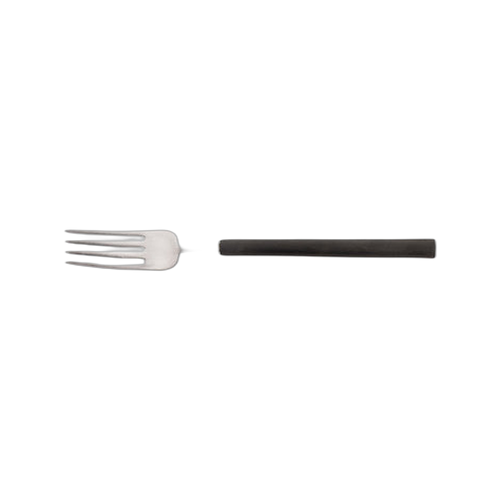 Cuillère à dessert 18/10 vintage noir mat 17,5 cm