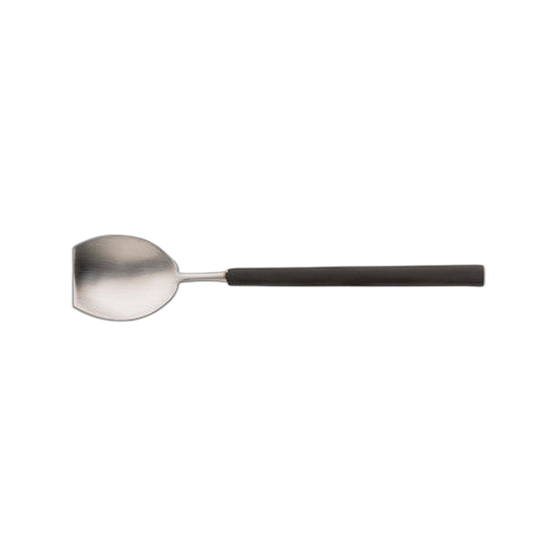 Cuillère à glace/dessert 18/10 vintage noir mat 12,8 cm