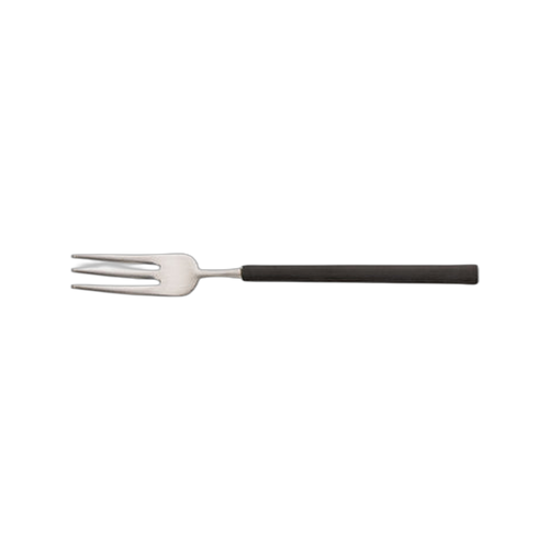 Fourchette à gâteau 18/10 vintage noir mat 13,8 cm