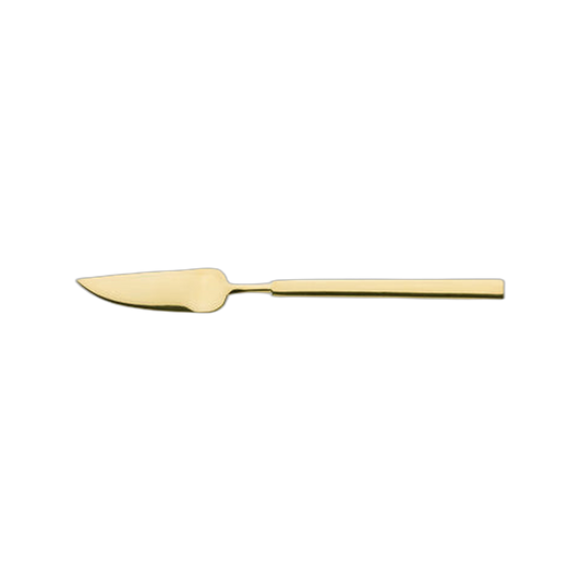 Couteau à poisson 18/10 vintage champagne 21,8 cm