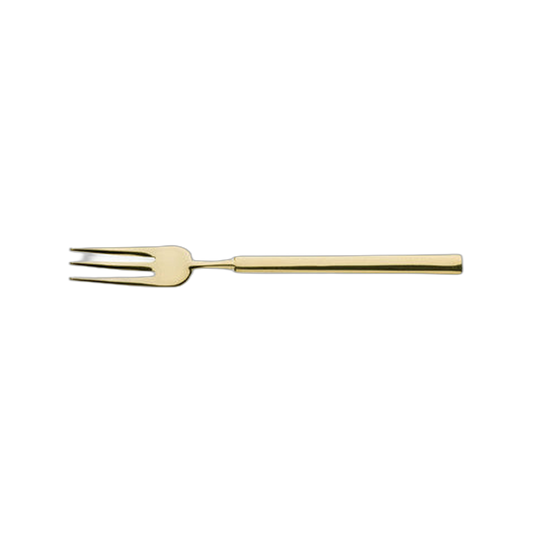 Fourchette à gâteau 18/10 vintage champagne 13,8 cm