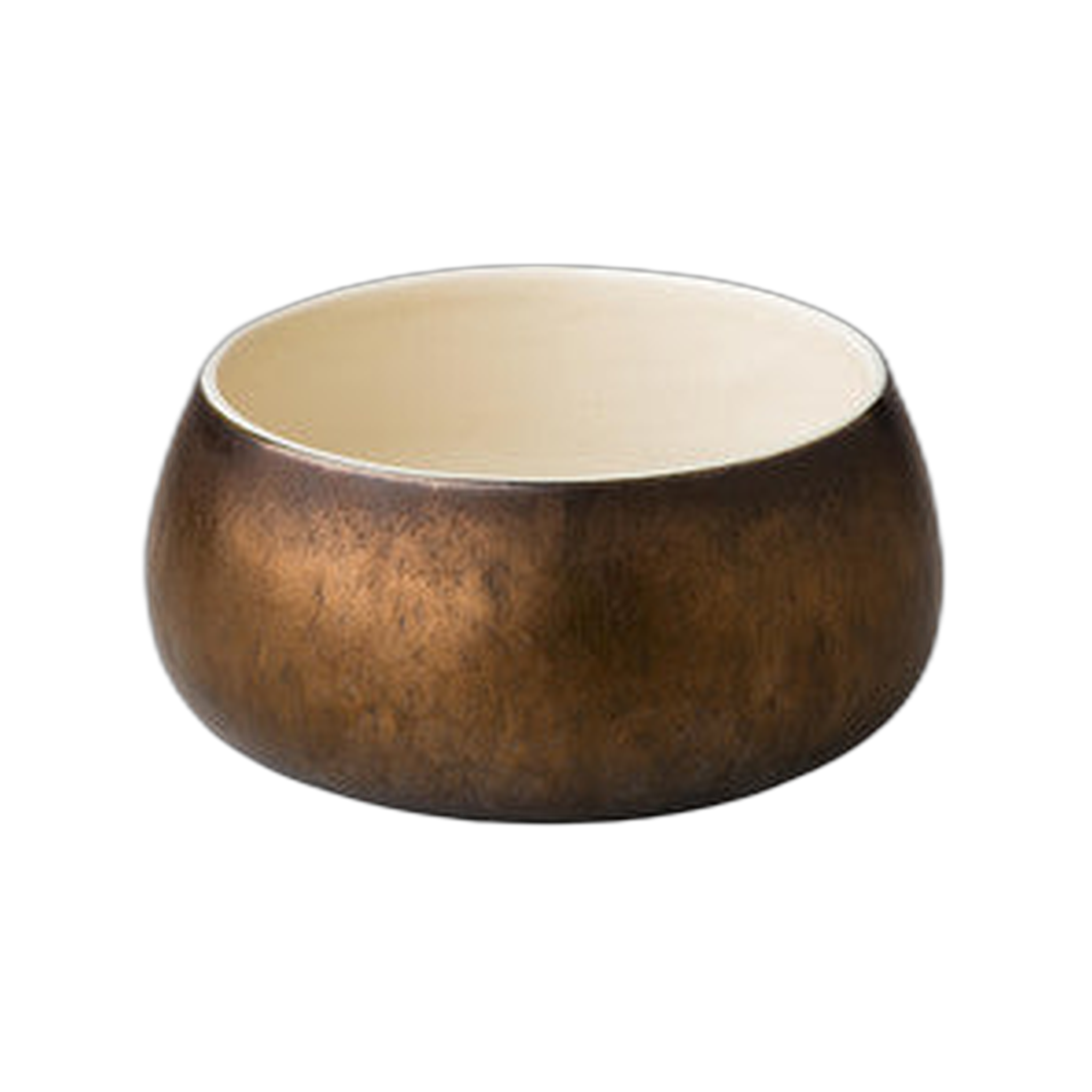 Bol incurvé Gold Metallic 15 x 7,5 cm