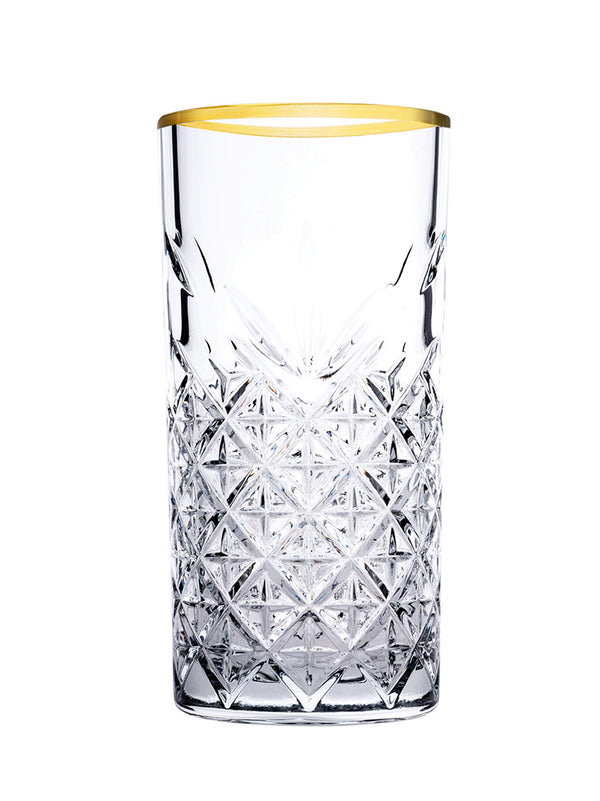 Timeless dore touch long drink verre 300 ml