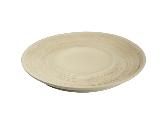 Assiette plate double bordure de 27 cm