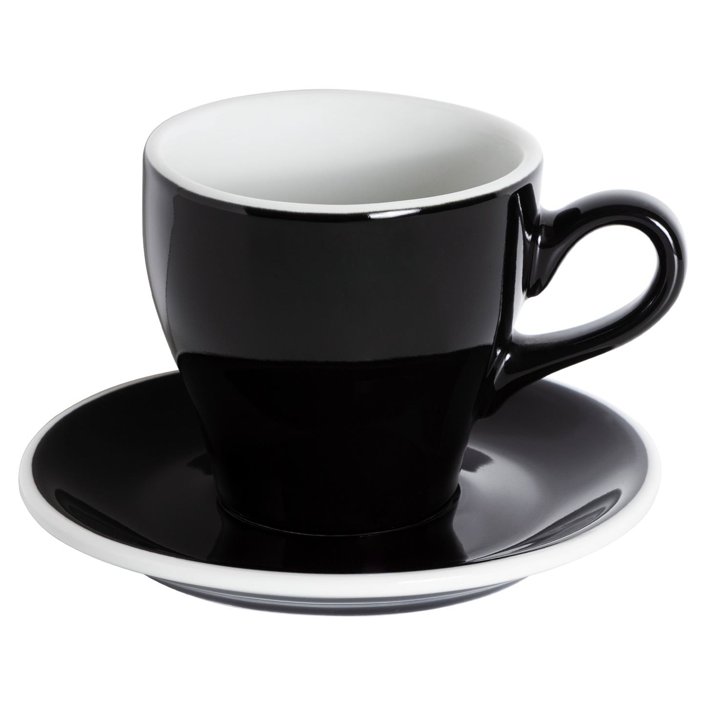 Tasse Latte 280ml Tulip - Noir
