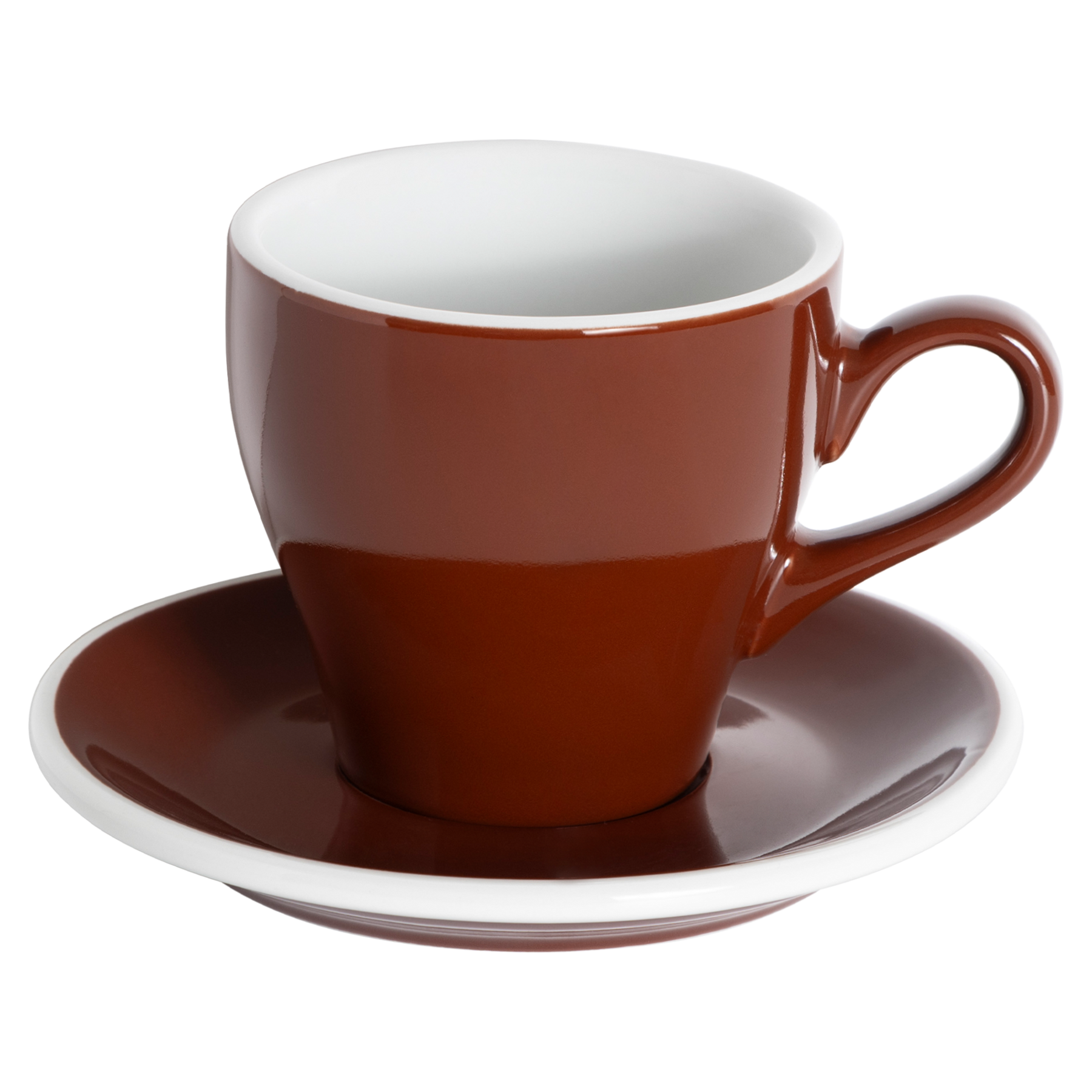 Tasse Latte 280ml Tulip - Marron