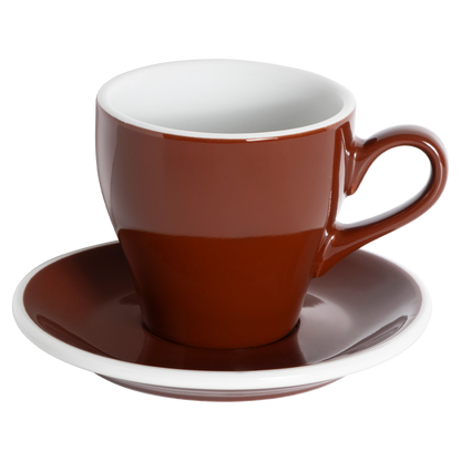 Tasse Latte 280ml Tulip - Marron