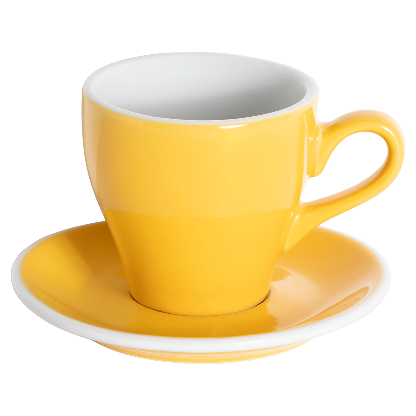 Tasse Latte 280ml Tulip - Jaune