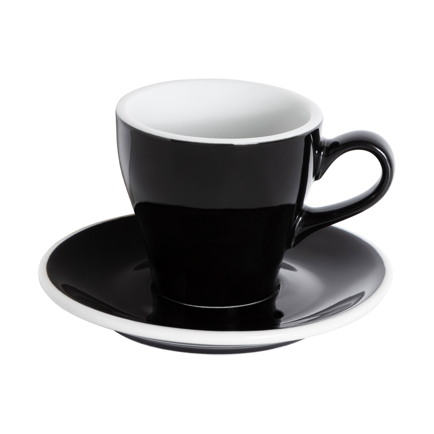 Tasse Cappuccino 180ml Tulip - Noir