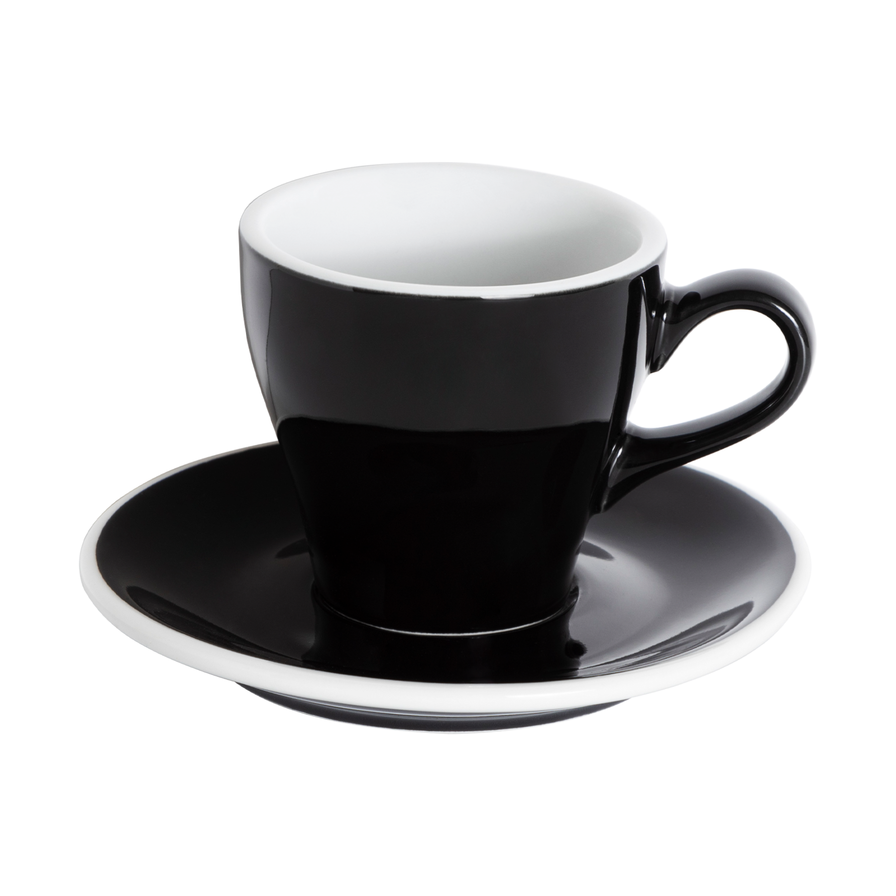Tasse Cappuccino 180ml Tulip - Noir