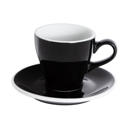 Tasse Cappuccino 180ml Tulip - Noir