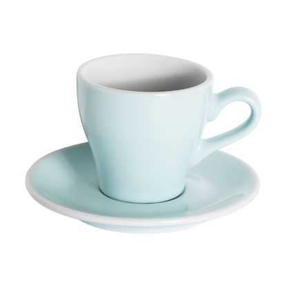 Tasse Cappuccino 180ml Tulip - Bleu Riviere