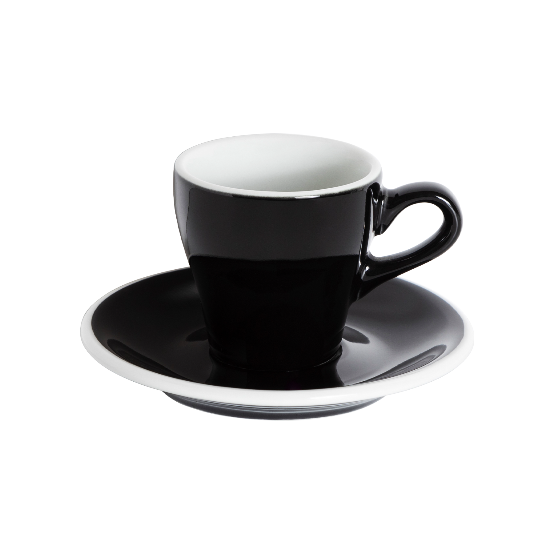 Tasse Espresso 80ml Tulip - Noir