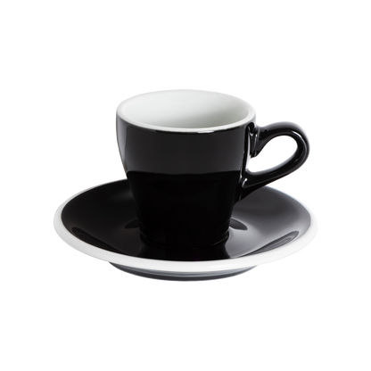 Tasse Espresso 80ml Tulip - Noir