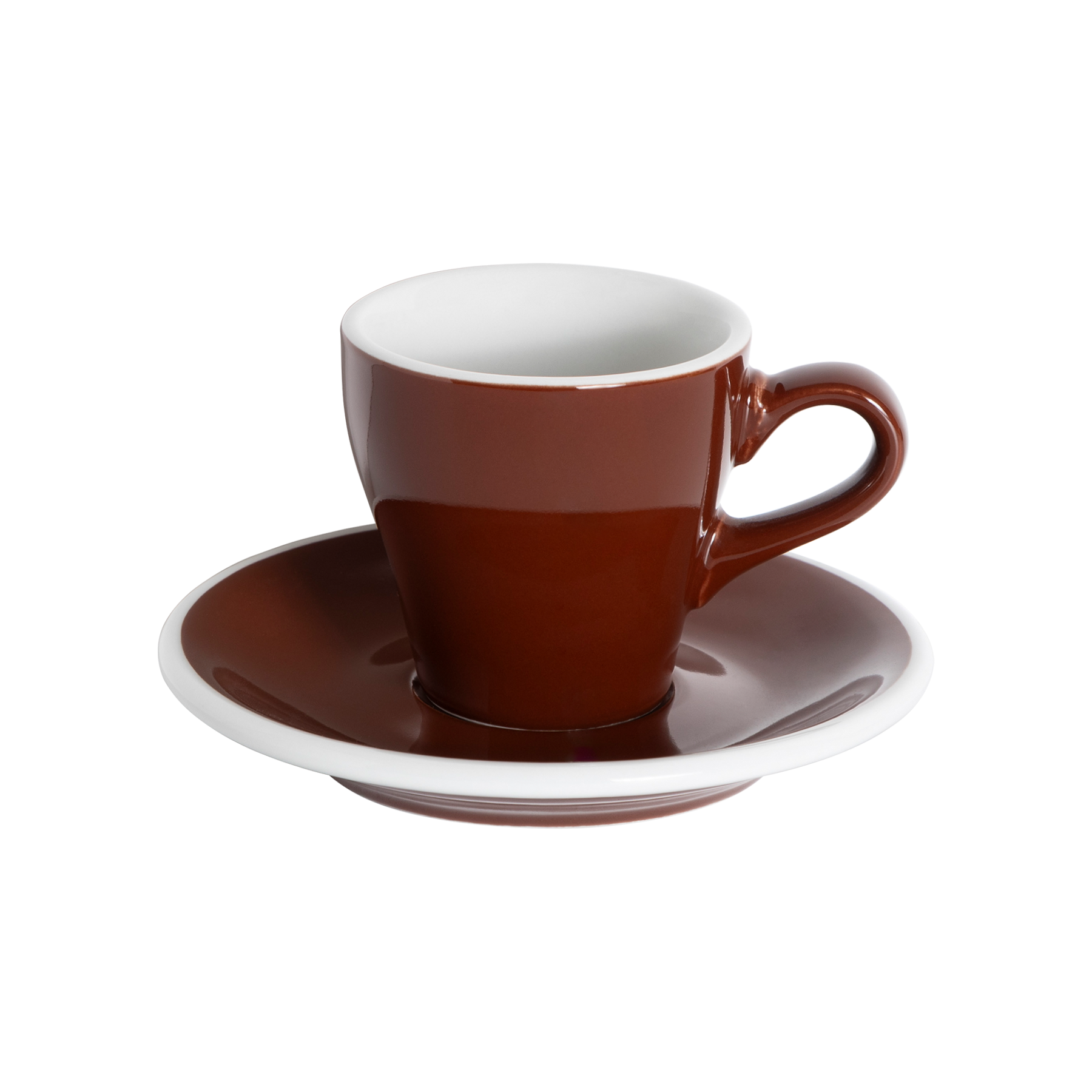 Tasse Espresso 80ml Tulip - Marron