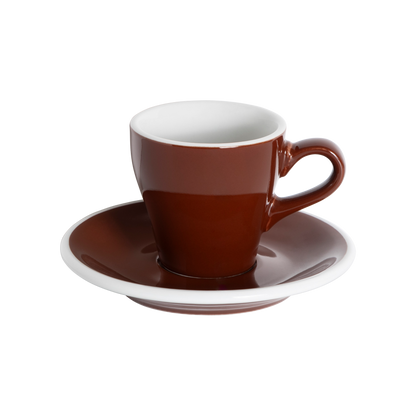 Tasse Espresso 80ml Tulip - Marron