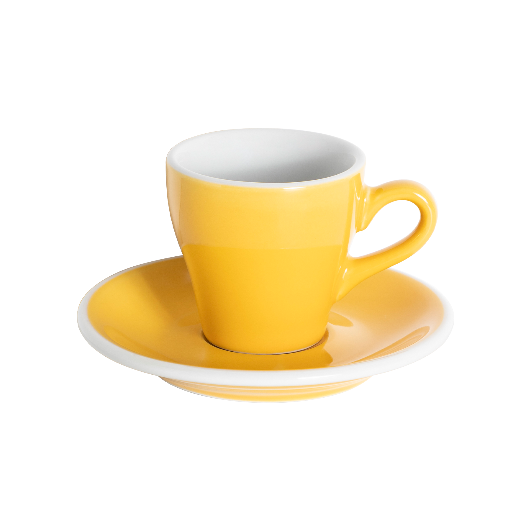 Tasse Espresso 80ml Tulip - Jaune