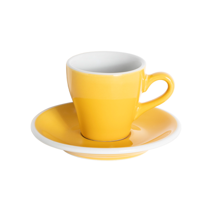 Tasse Espresso 80ml Tulip - Jaune