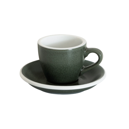 Ensemble de 1 tasse et soucoupe à expresso - 80ml