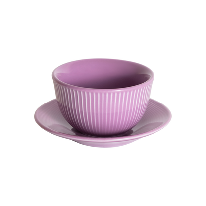 Tasse Boram Um 200ml et Assiette - Violet