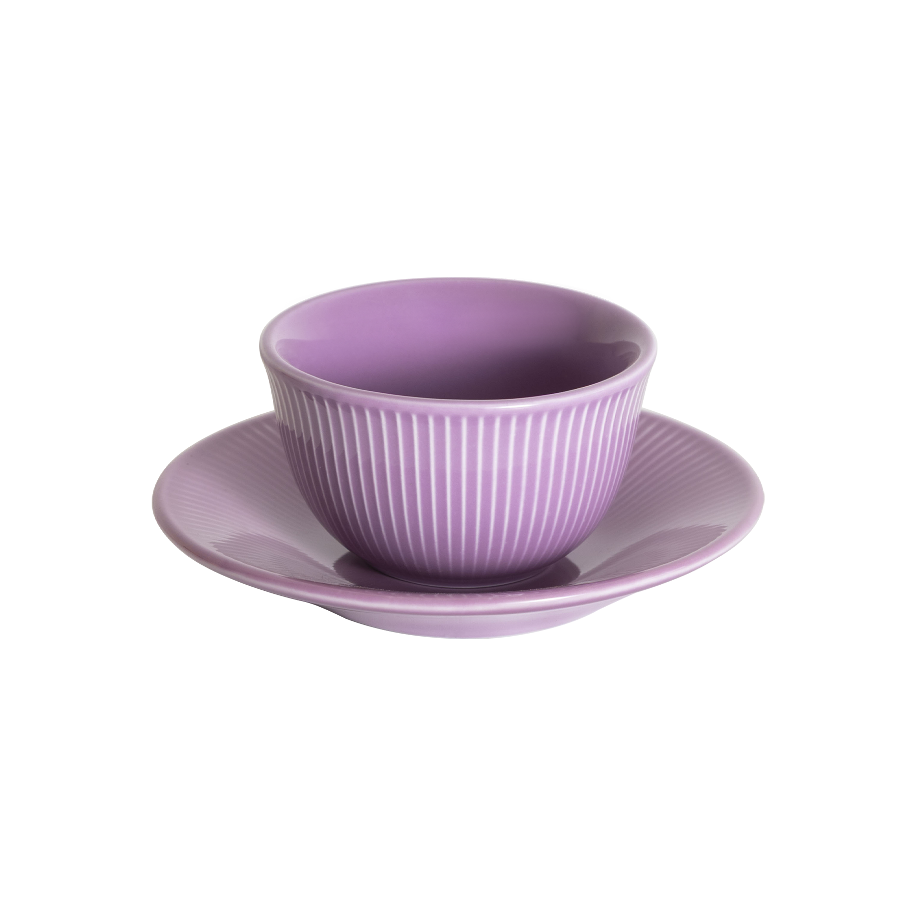 Tasse Boram Um 120ml et Assiette - Violet