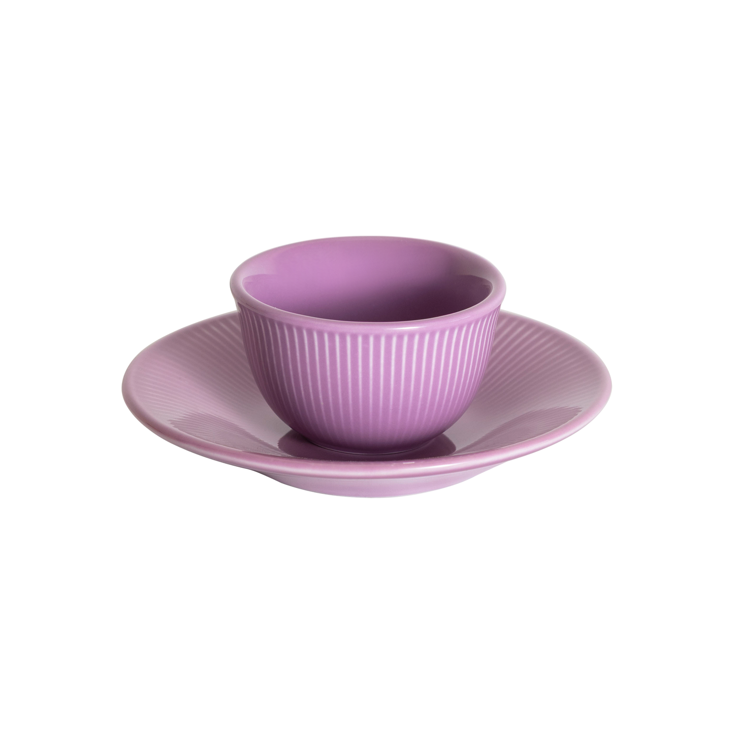 Tasse Boram Um 80ml et Assiette - Violet