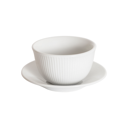 Tasse Boram Um 200ml et Assiette - Blanc