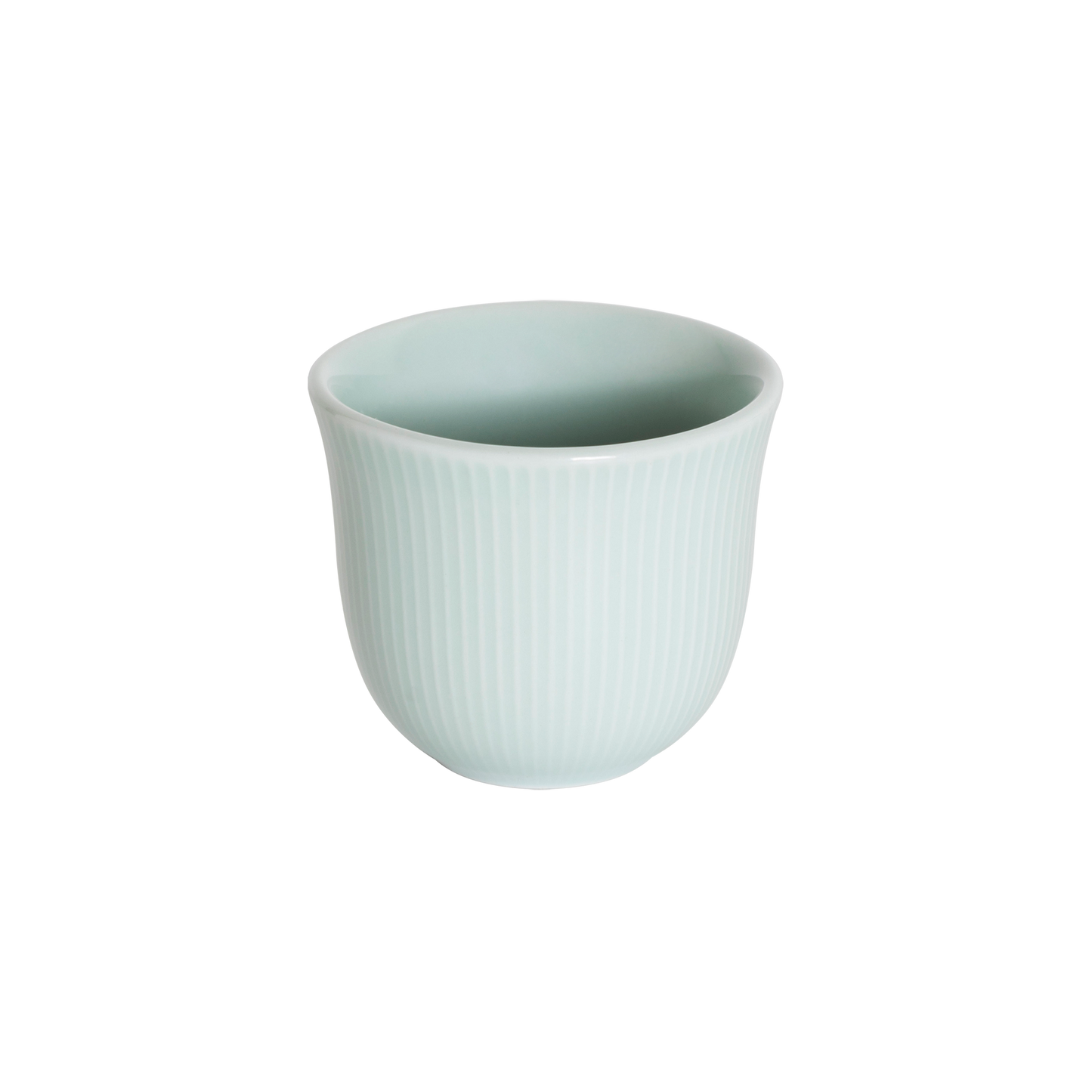 Tasse Embossee 80ml - Bleu Celadon