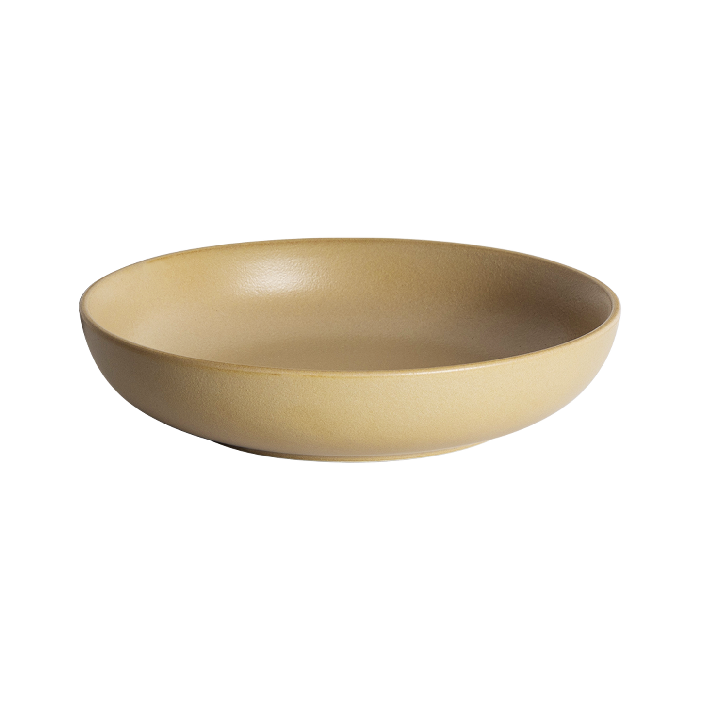 Assiette Creuse 22cm (L) - Sable Mat
