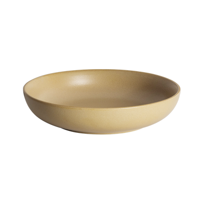 Assiette Creuse 22cm (L) - Sable Mat