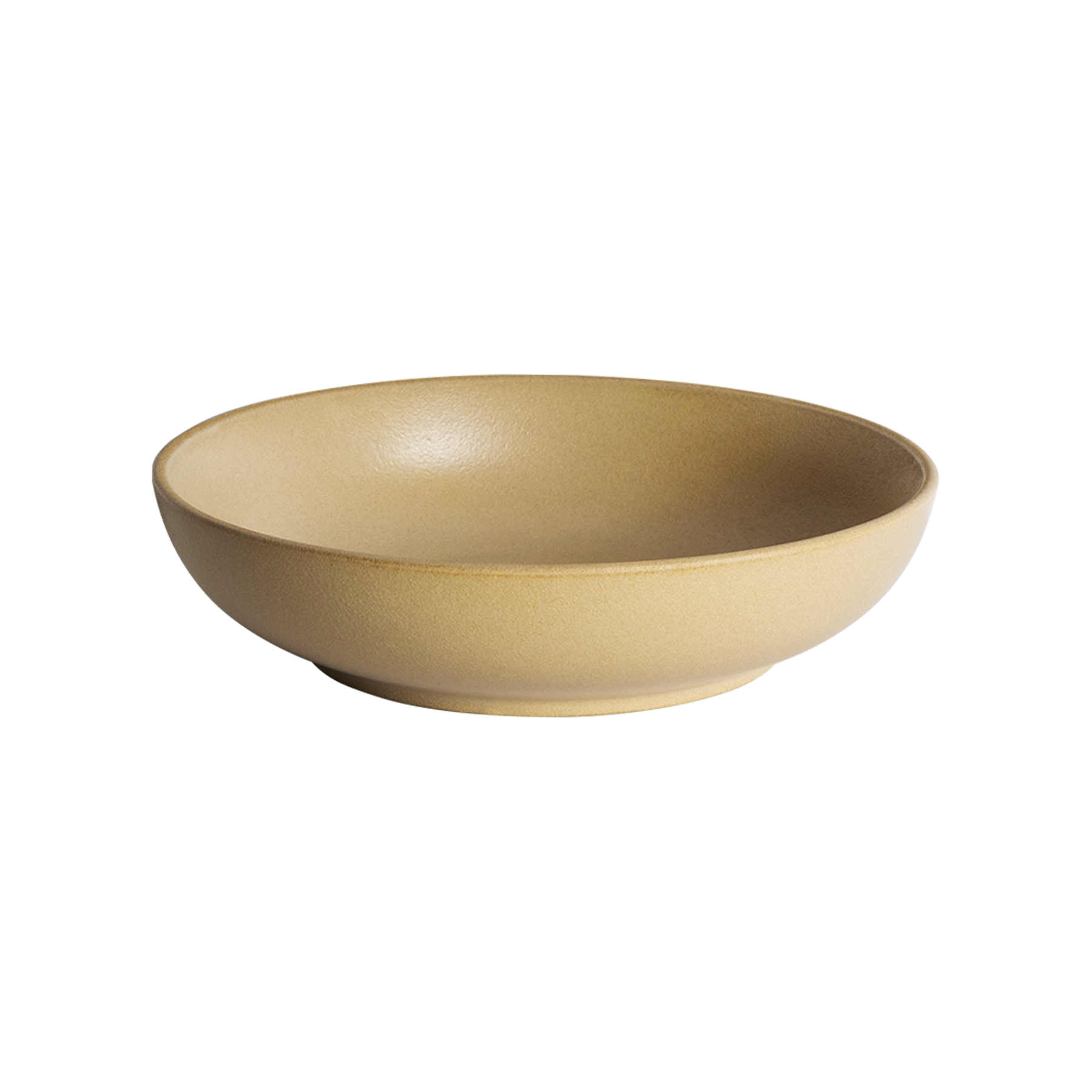 Assiette Creuse 20cm (S) - Sable Mat