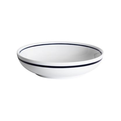Assiette Creuse 20cm (S) - Bleu Rayé