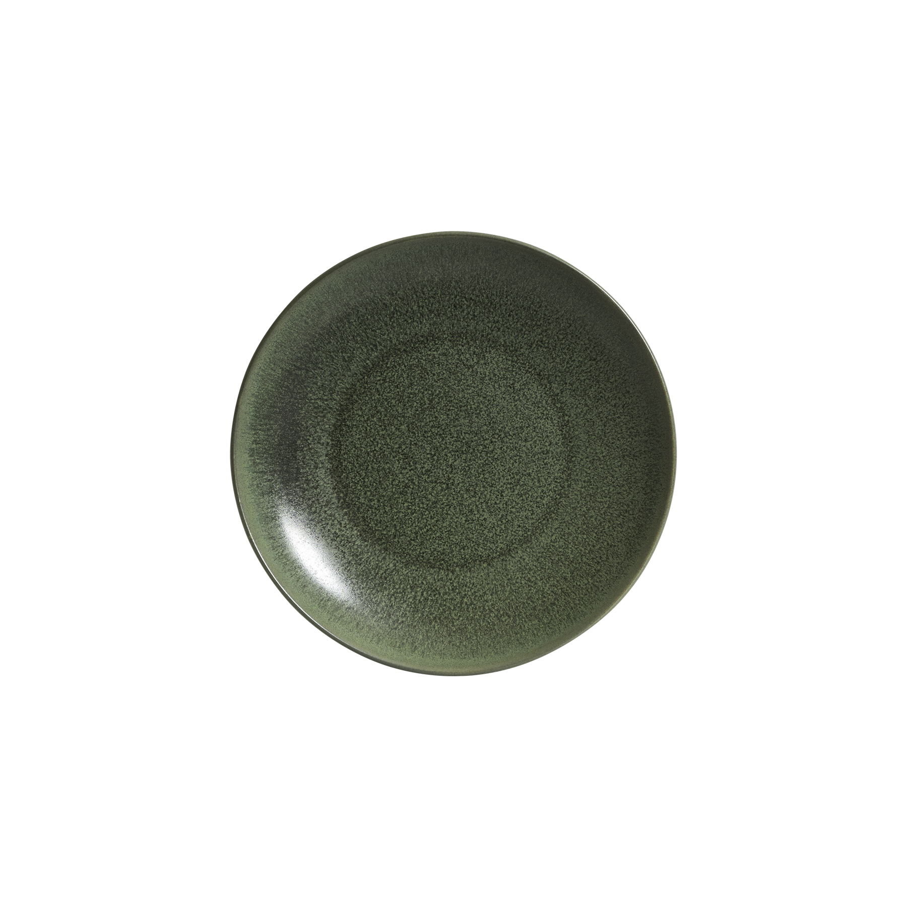 Assiette 16cm Studio - Vert Fonce Mat
