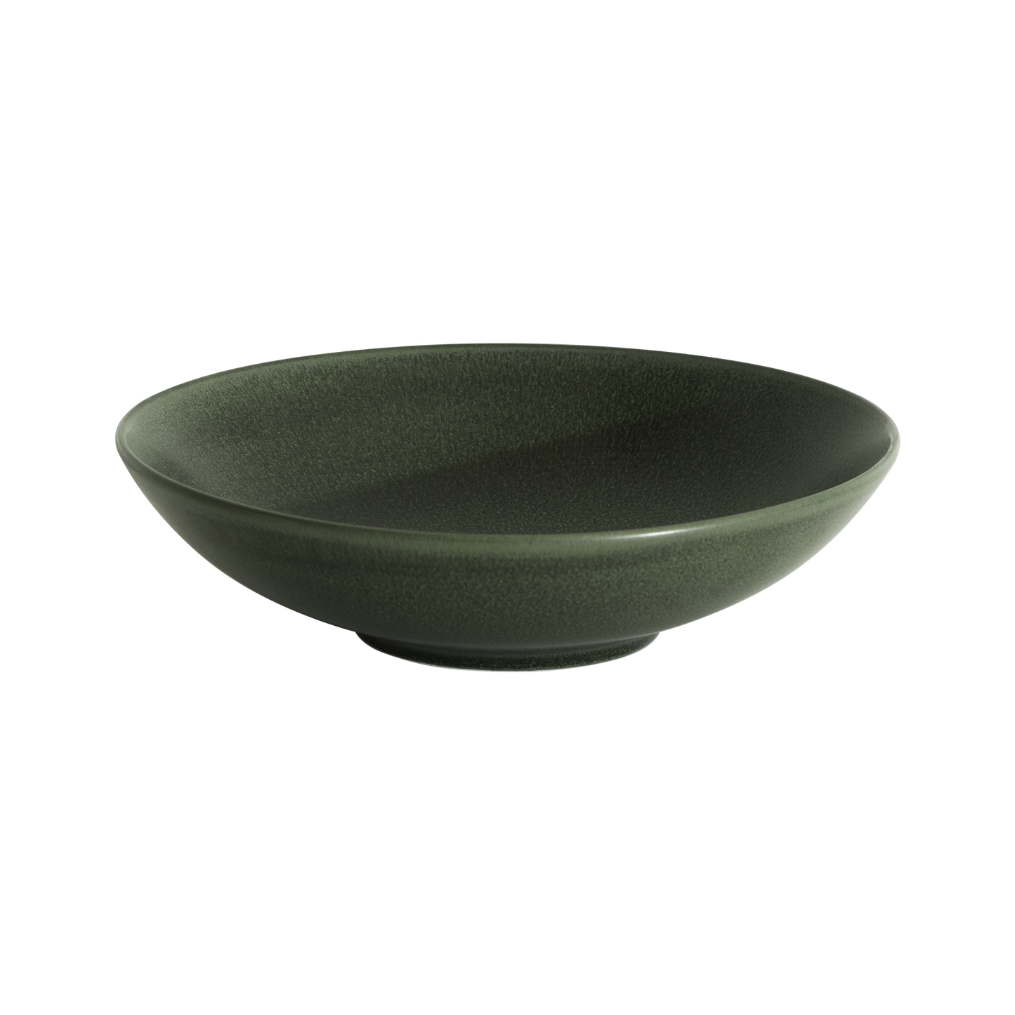 Assiette Creuse 22cm Studio - Vert Fonce Mat