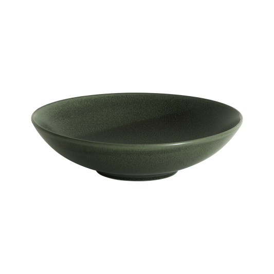 Assiette Creuse 22cm Studio - Vert Fonce Mat