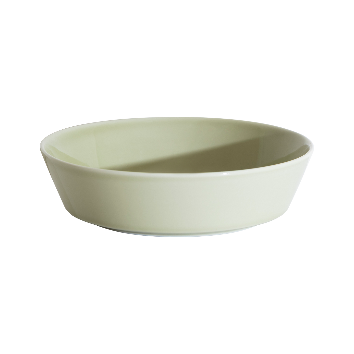 Assiette Creuse 22cm Stone - Vert Bauhaus