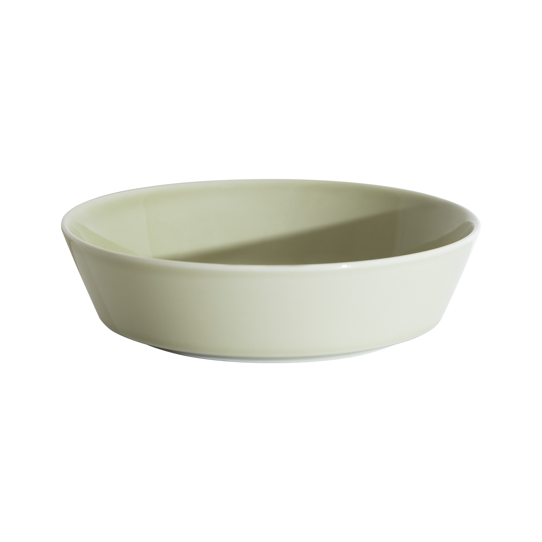 Assiette Creuse 22cm Stone - Vert Bauhaus