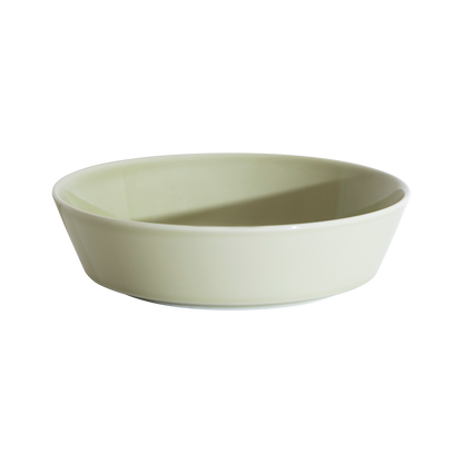 Assiette Creuse 22cm Stone - Vert Bauhaus