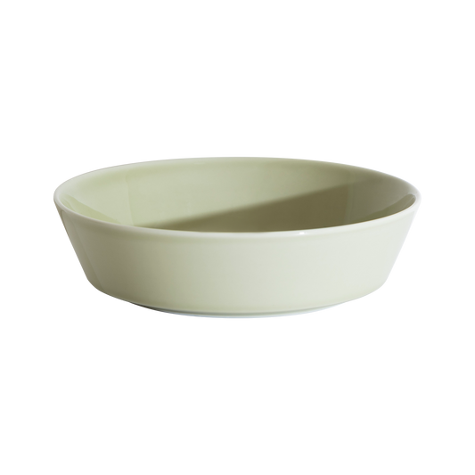 Assiette Creuse 22cm Stone - Vert Bauhaus