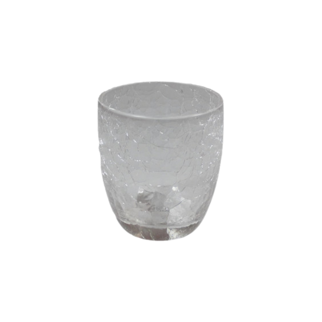 Gobelet verre craquelé 300 ml