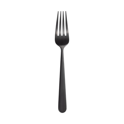 Fourchette de Table 21cm Chateau - Noir Mat