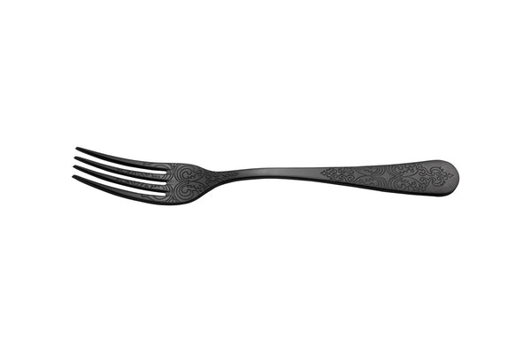Antique Gun Metal Noir fourchette de table 20,3cm