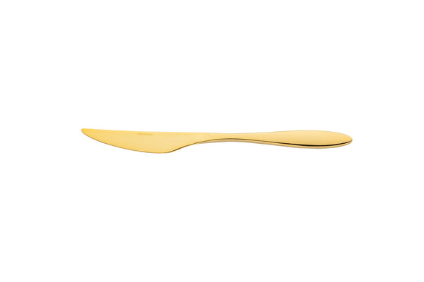 Gioia PVD Dore 18/10 couteau de table 22,7 cm