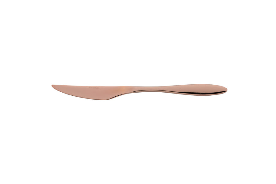 Gioia PVD stonewash Mat Bronze 18/10 couteau de table